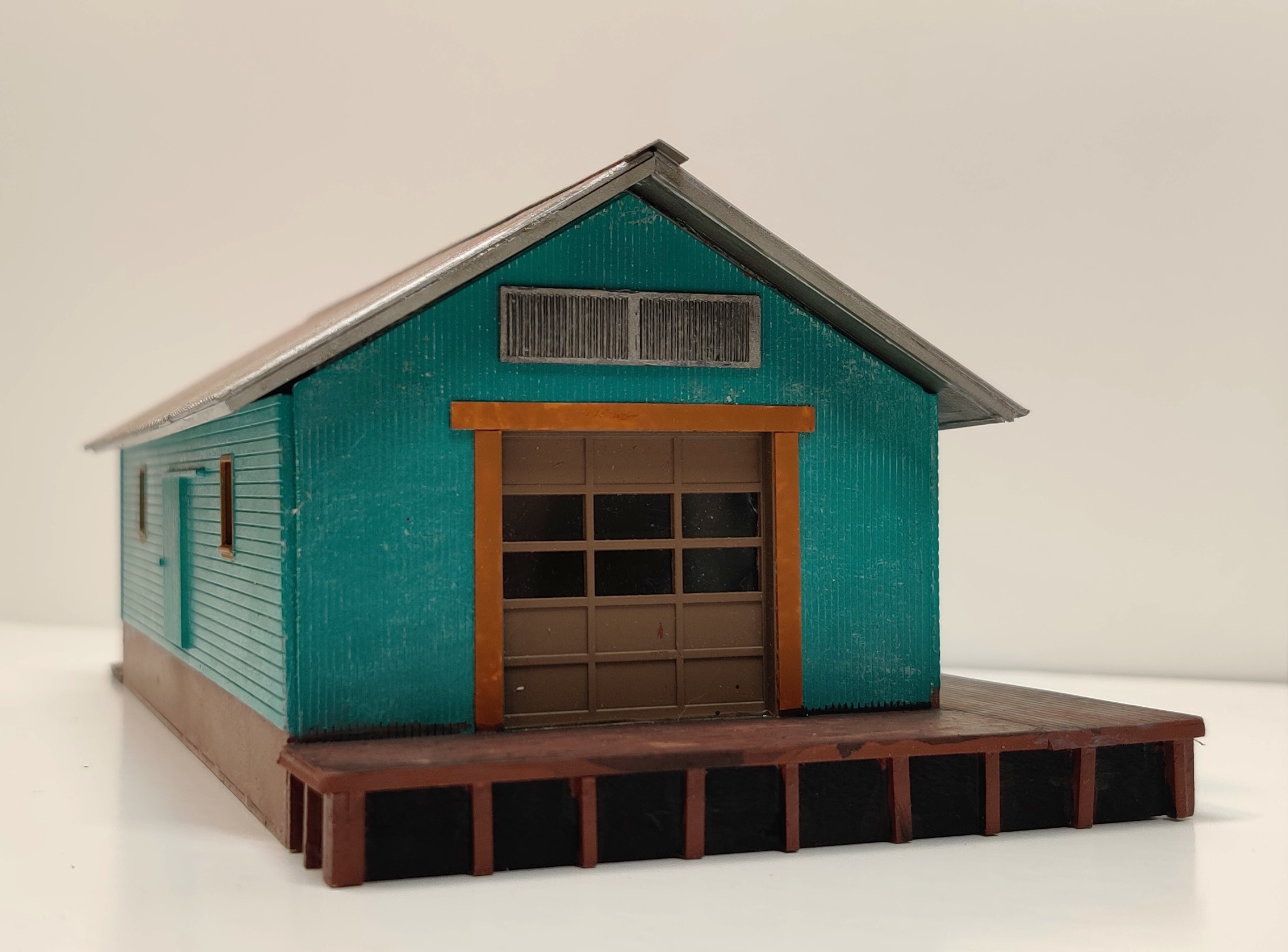 end of building