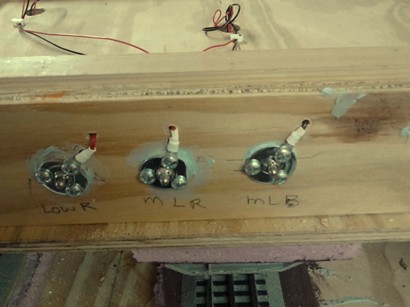 all three plungers wired