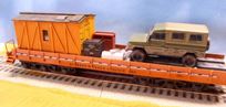 Flatcar with Load