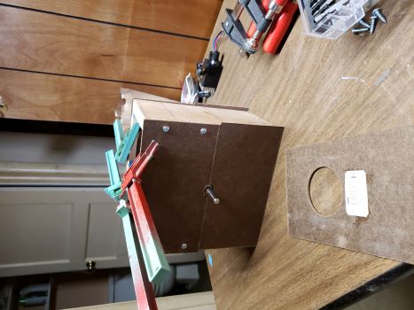 motorbox construction
    with hardboard
