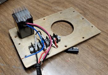switch and terminal block
    mount to top