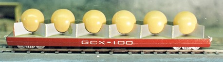 HO scale globule carrier