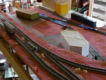 track installed, another view