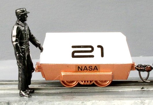 Lunar Gondola and Flatcar